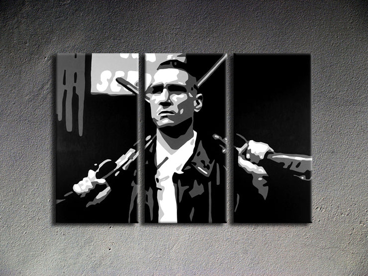 Popart schilderij Lock, Stock and Two Smoking Barrels