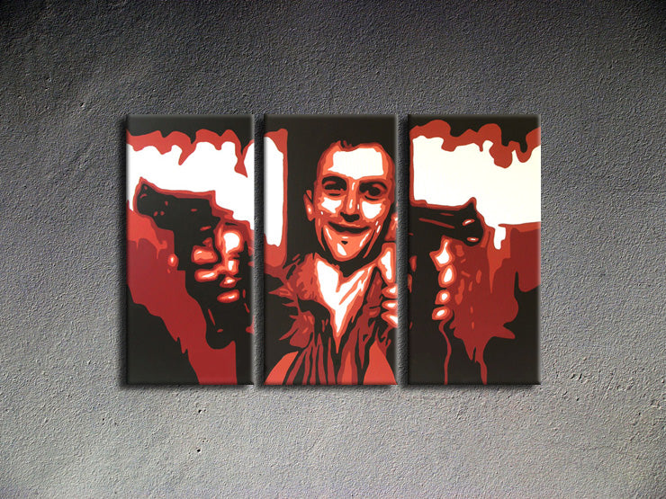 Popart schilderij Taxi Driver 2