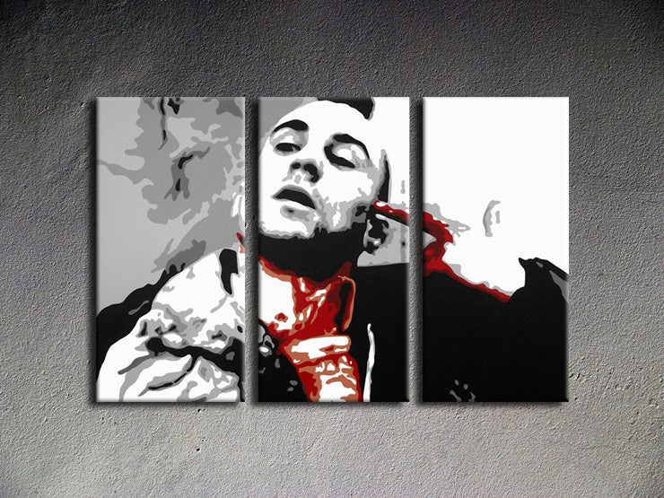 Popart schilderij Taxi Driver 1