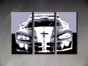 Popart schilderij Dodge Viper GTS